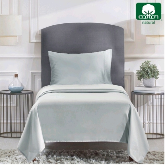 Califronia Design Light Gray Twin Size Sheet Set - Picture 2 of 7
